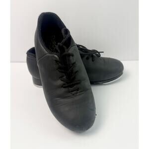 Eurotard Toro Full Sole Leather Tap Shoes Euphonix Taps Black Youth 12